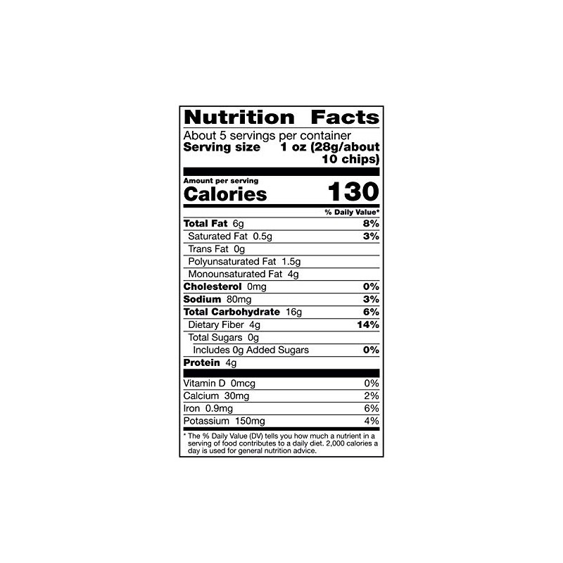 Food Should Taste Good, Tortilla Chips, Multigrain Bean Chips, Black