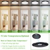 IBESTWIN 2 Pack LED Flush Mount Ceiling Light Fixture, 24W