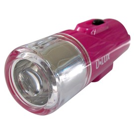 Bicycle Light 1LED Brake Light Light Cylinder Pink 44296