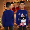 NOROZE Boys Christmas Jumper 3D Kids Bird Reindeer Retro Unisex