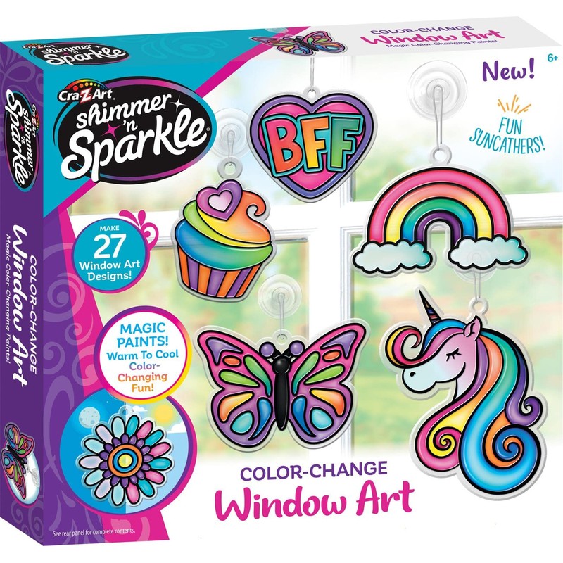Shimmer ‘n Sparkle Color Change Window Art