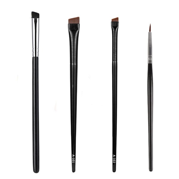 LEEQ Eyebrow Brush Set, 5 Pieces, Eyeliner Brush, Eyebrow Brush,