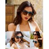 BIRCEN Polarized Trendy Sunglasses for Women - Men UV Protection