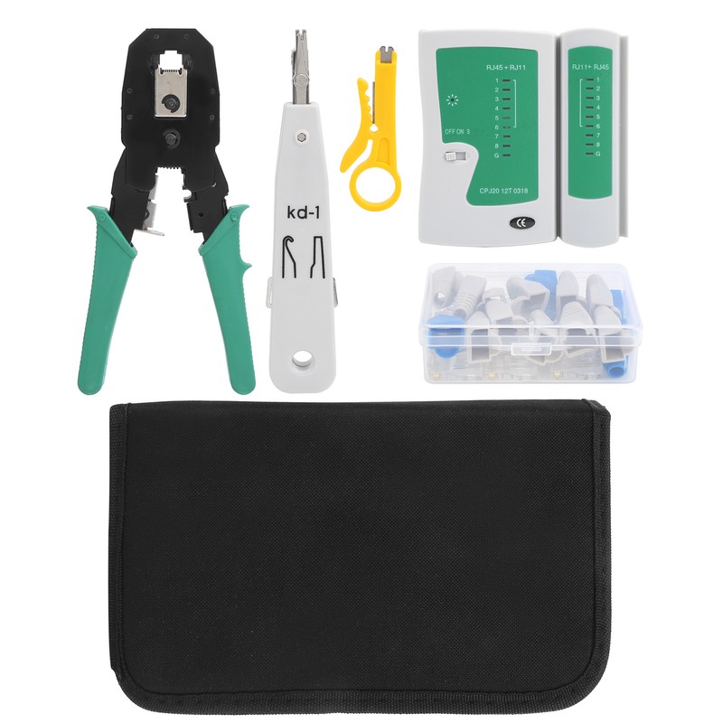 Network Cable Repair Tool Kit Wire Maintenance Portable Industrial Supplies