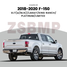 ZSBMP LED Tail Lights Compatible With Ford F150 2018 2019 2020 w/Blind Spot F-150 Rear Lights Brake Lamp (Right Passenger Side tail lights) OE:KL3Z13404B
