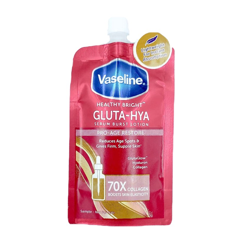 Vaseline Healthy Bright Gluta-Hya Serum Burst Lotion 30ml / 70ml