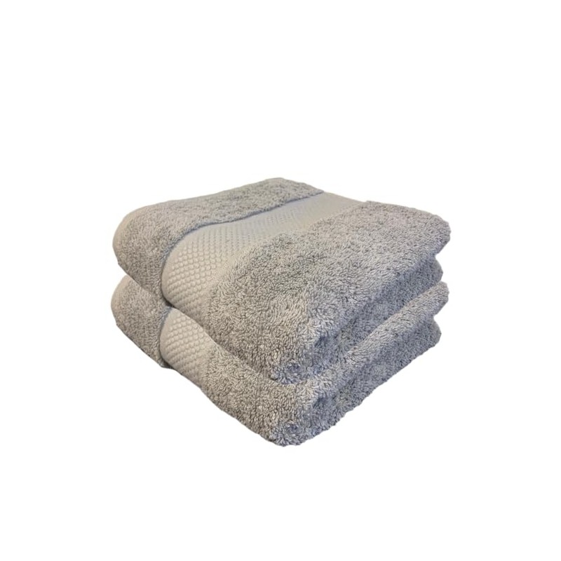 Sue Rossi Hand Towels 100% Turkish Organic Combed Cotton, Bathroom