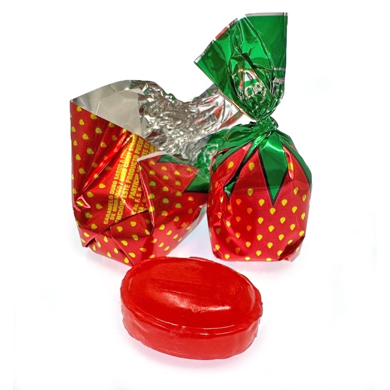 SweetGourmet Strawberry Bon Bons Buds Filled Hard Candy | 1