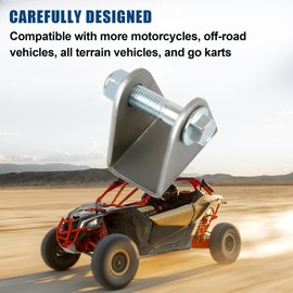 EIKLIM 4-pack shock mount，Steel base shock absorbers suspension bracket mounting compatible with Motorcycle Dirt Pit Bike ATV Go Kart