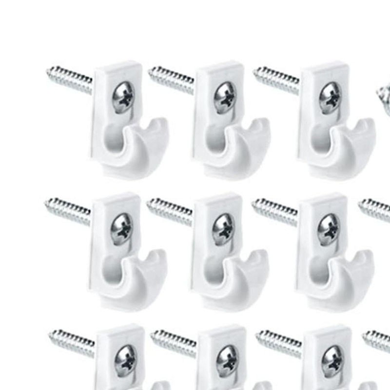 Colcolo 24x Wire Shelf Loop Clips Closet Shelves Clips Heavy