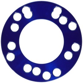 HKB SPORTS Racing Wide Spacer (4 and 5 Holes), P.C.D.100-114.3, 0.3 inches (8 mm), Blue, Pack of 2 HKRWSB8