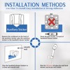 YDmeet Shower Head Holder, Adjustable Handheld Brass Shower Head Bracket,