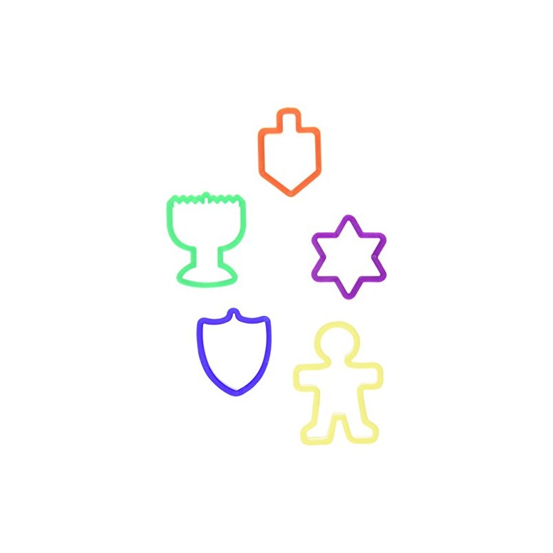 Rite Lite KWC-14165 Chanukah Cookie Cutters - Set of 5