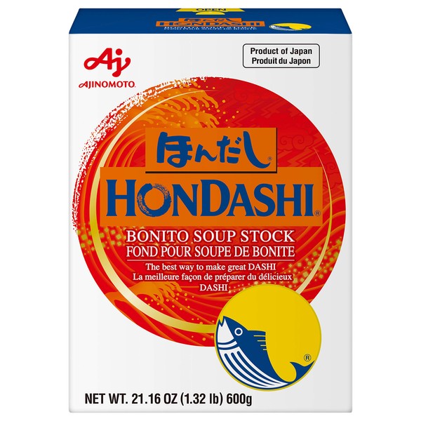Ajinomoto Hondashi Bonito caldo de sopa de 1 libra, 1 libra