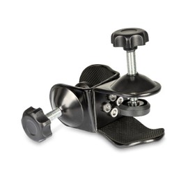 Walimex Double Screw Clamp - 110 x 120 x 100 mm - for Pipes and Rods up to 35 mm - Clamping Range Approx. 3.5 cm - Photo Accessories Camera Accessories Photo Studio Studio