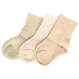 Fibre For Good Organic Cotton Ribbed Socks 3pk, M