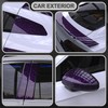 Lypumso Purple Forged Carbon Fiber Vinyl, Adhesive Wrap Roll for