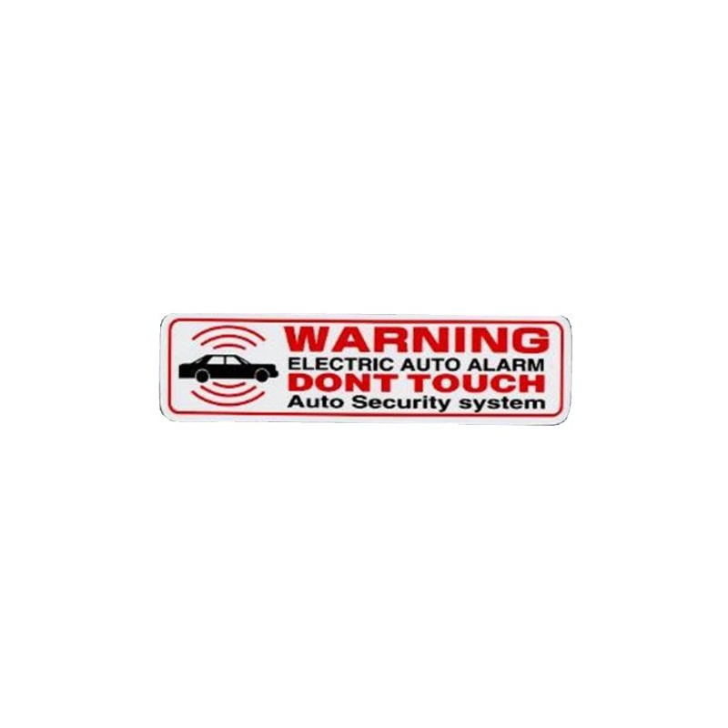 Toyo Mark 3001 WARNING DONT TOUCH Sticker