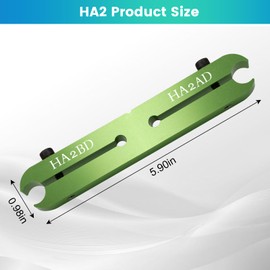 HA2 Door Hinge Adjustment Tool for Residential Hinges, Door Hinge Tool for Fixing Sagging Door, Double Sided Residential Repair Tool in Smaller Residential Sizes