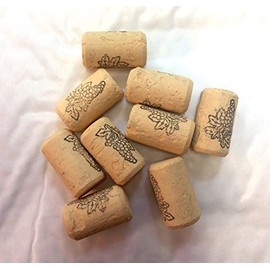 100 New Quality Straight Vine Design Corks for Wine Home WINEMAKING