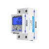 Electricity Meter, DIN Rail, 1 Phase AC Meter, 80 A,