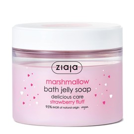 Ziaja Marshmallow Strawberry Fluff - Bath Jelly Soap