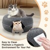 iCAGY Large Cat Tunnel Bed Toys for Indoor Cats (Light
