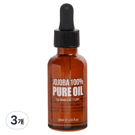 더마팩토리 EDLP 호호바 퓨어 오일, 30ml, 3개 Dermafactory EDLP Jojoba Pure Oil, 30ml, 3 pieces, 30ml × 4개