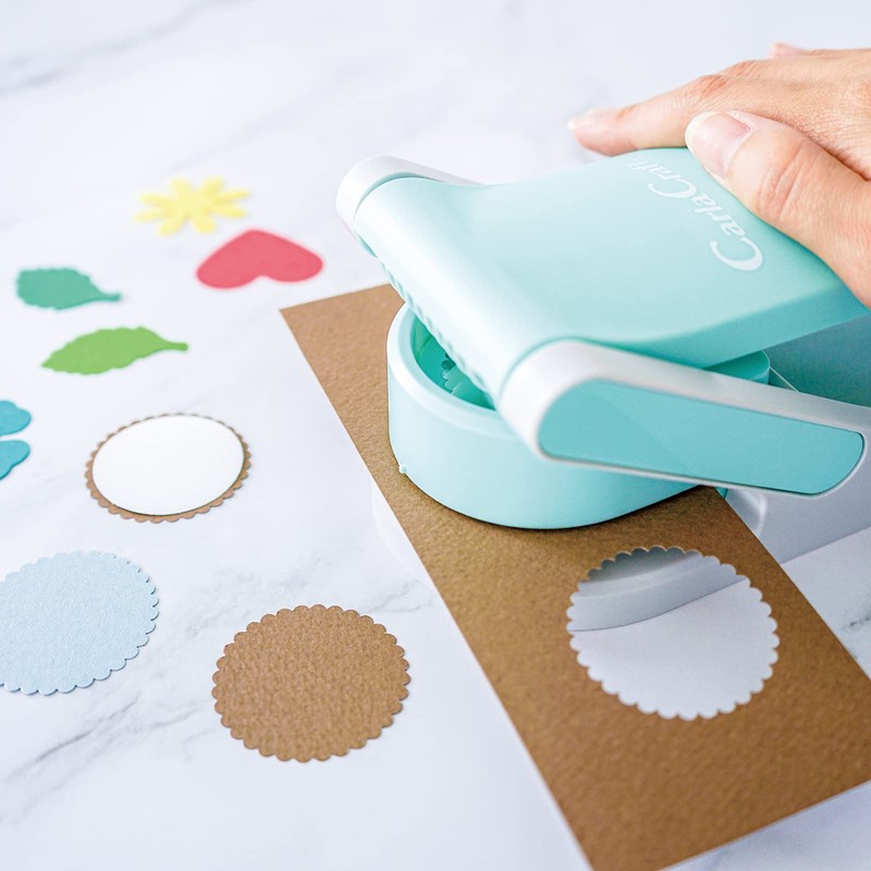 Carl CN45211 Craft Punch, Petal-5, Mega Jumbo Handmade, DIY Lek,