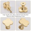 MOROBOR 6PCS Four-Leaf Clover Handle, Creative Cabinet Drawer Pulls Multifunctional