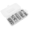 500PCS Single Double Barrel Crimping Sleeve Fishing Line Wire Leader