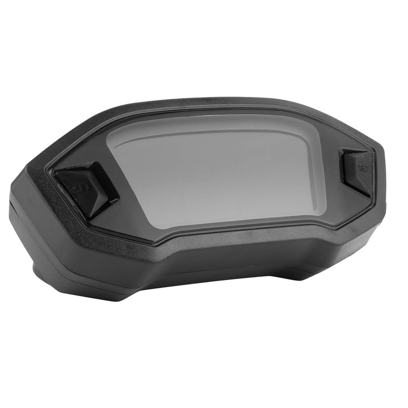 KIMISS Motorcycle Speedometer, Motorcycle Instrument LCD Odometer Waterproof Speed Gauge