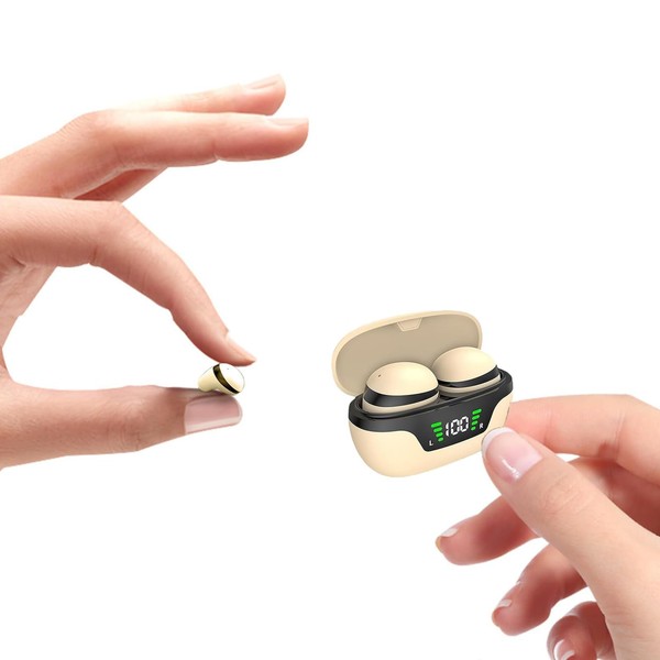 Xmenha Wireless Small Invisible Earbuds Mini Micro Tiny Smallest Invisible