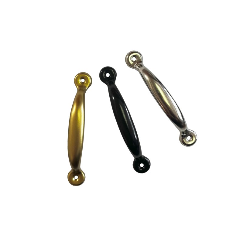 Jaladera para muebles RUSTICA/COLONIAL NEGRA 10 PIEZAS C/Tornillos