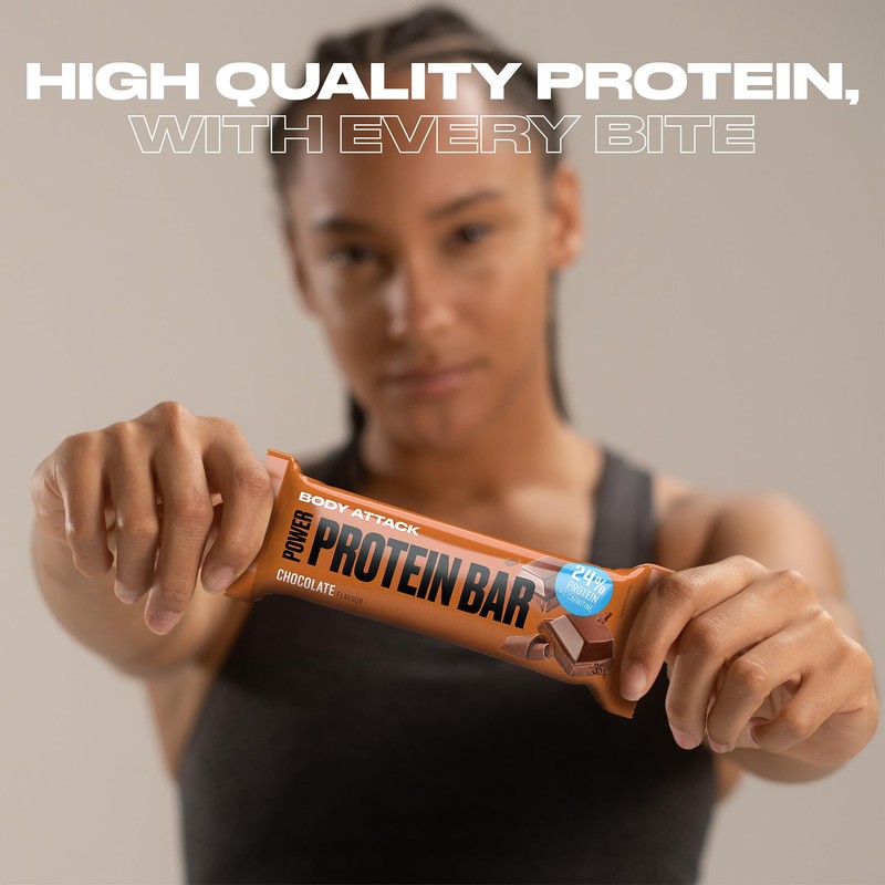 Body Attack Power Protein Caramel Toffee, 24 x 35 g
