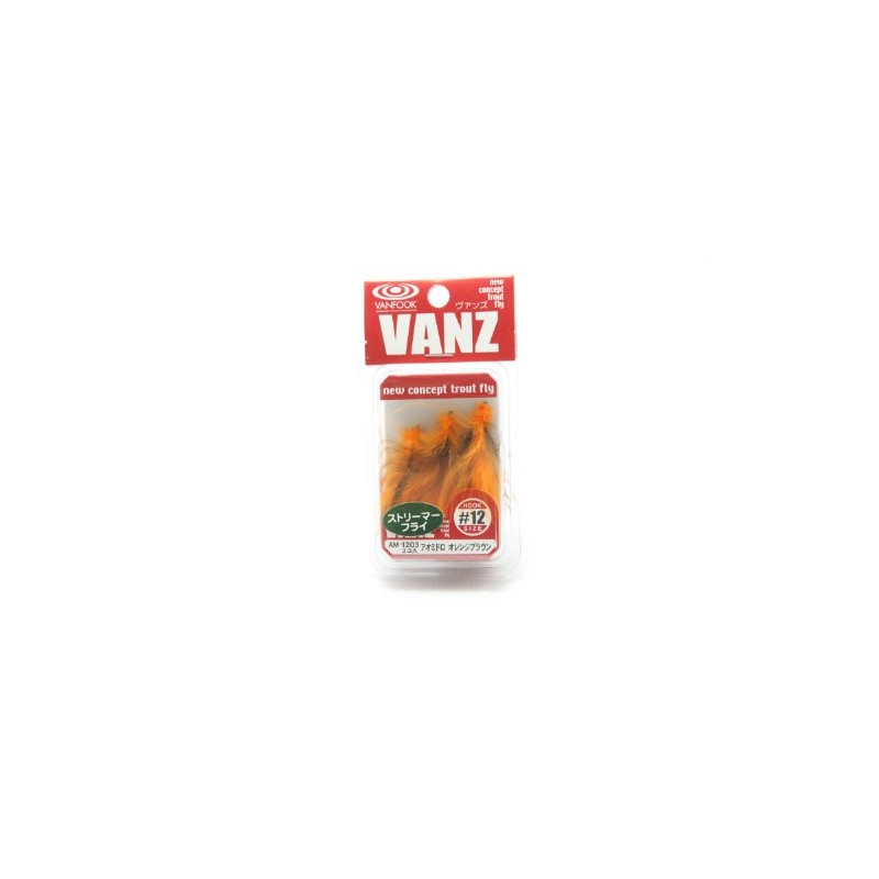 Vanfook AM-1203 Spirogyra Orange Brown #12 Fly
