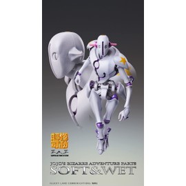 Super Statue Movable "JoJoJo's Bizarre Adventure Part 8 Jojollion" Soft & Wet, Approx. 6.1 inches (155 mm), PVC & ABS & Nylon Pre-Painted Action Figure