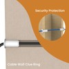 ZDRU 2pcs in Wall Pass Through Cable Routing Kit Compatible