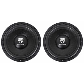 Rockville (2) Rockville W12K6D2 V2 12" 4800 Watt Car Audio Subwoofers Dual 2-Ohm Subs