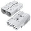 RVBOATPAT 2PCS 350 Amp Battery Cable Connector 2/0 AWG Battery