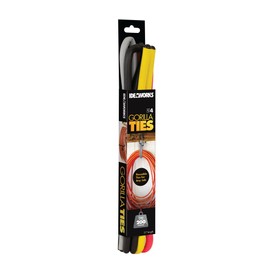 IdeaWorks Gorilla Ties 31" Soft Reusable Twist Ties, Set of 4