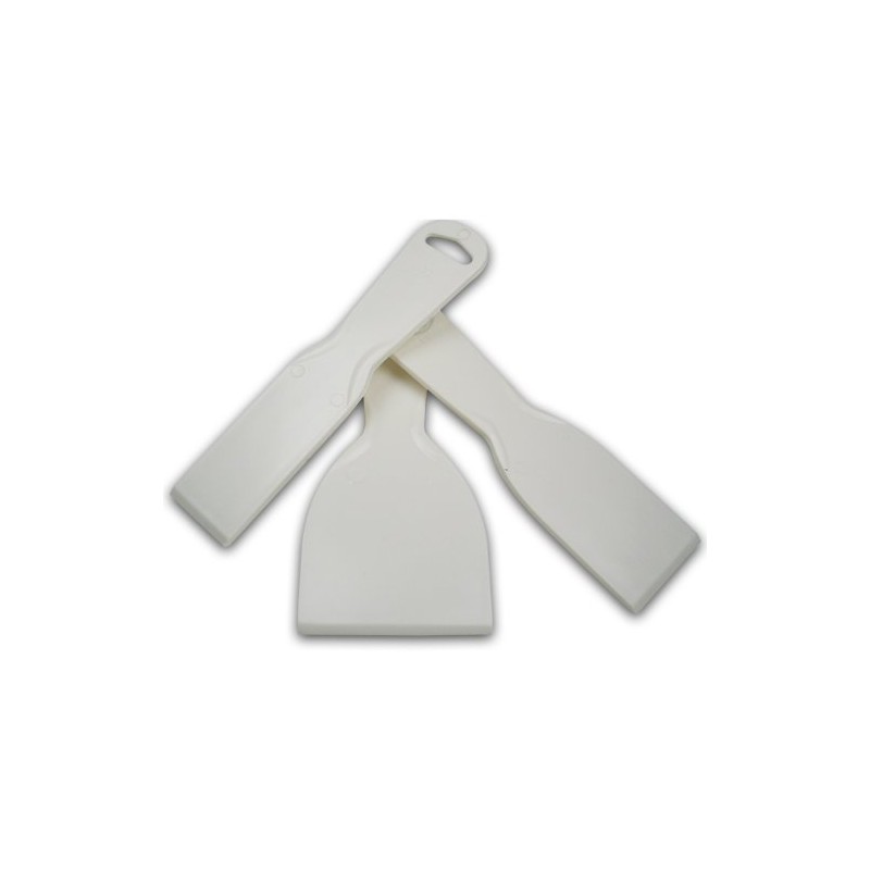 Meyco Hobby Set of 3 Plastic Spatulas, Barbecue Scrapers
