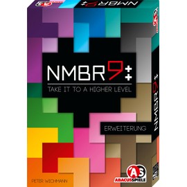 NMBR 9++ (Erweiterung): NMBR9++ ist ein modulares Upgrade-Kit und enthält ganz neue Spielvarianten und Erweiterungen für das klassische NMBR9.