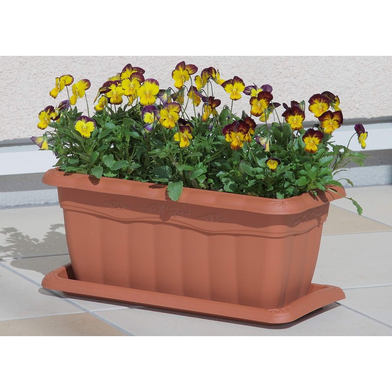 Appleware Planter, Queen, Type 350, Brown