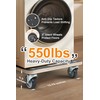 (2 Pack) Heavy Duty 551LB Square Moving Dolly - 3"