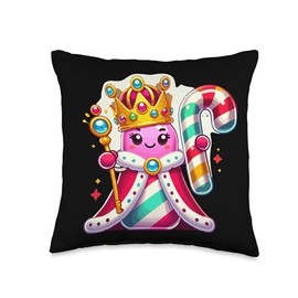 Giant Candy Land Game Crew Candy Land Costumes Adult Women Throw Pillow
