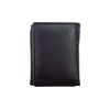 Mens RFID Blocking Trifold Genuine Premium Leather Wallet, ID Holder,