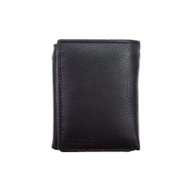 Mens RFID Blocking Trifold Genuine Premium Leather Wallet, ID Holder, Card Holder, Cowhide