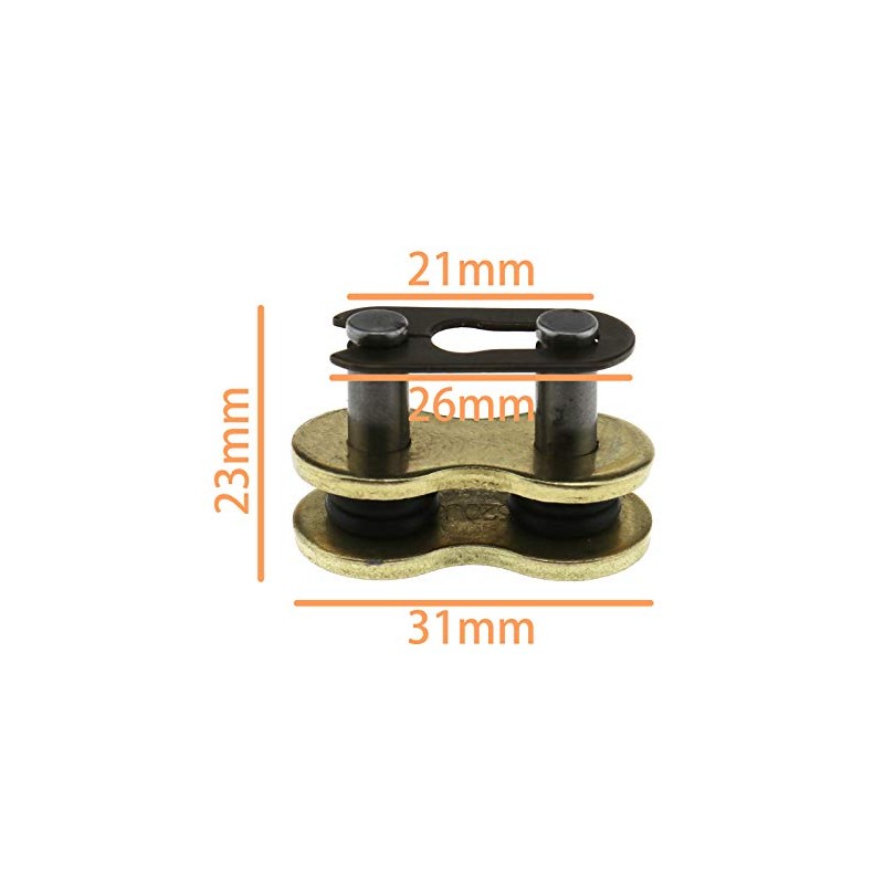 Create idea 520H DID Chain Connecting Master Link Gold Split/Clip