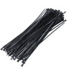Yammy Nylon Cable Ties (Wearproof Type), 7.9 x 0.1 inches